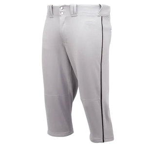 Servicio OEM Color sólido en blanco con cintura elástica Ropa deportiva transpirable Pantalones de béisbol y softbol - Product Image 2