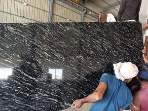 Modern Design Black Marquina Granite Slabs Tiles <b>Blocks</b>-Polished Surface - Product Image 2