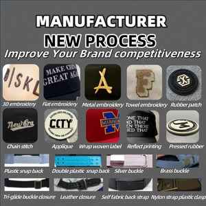 Gorra Snapback con Parche de Logotipo Bordado en 3D |   Gorras de Béisbol Profesionales Personalizadas |   Gorras Deportivas de 5 Paneles para Exteriores - Product Image 6