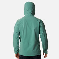 Veste de pluie longue unisexe brodée en toile, nylon et polyester 120 grammes, à capuche, coupe ample, col mandarin, demi-zip, boutons, style safari