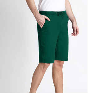 Pantalones cortos holgados finos de verano 2025 para hombre, pantalones cortos deportivos informales con cordón, pantalones cortos de playa simples de Color sólido, servicio OEM al por mayor - Product Image 4