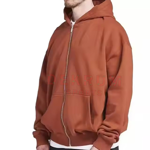 เสื้อฮู้ดผ้าฝ้ายผ้าเทอร์รี่แขนยาวสีพื้นเข้ารูปทันสมัยการออกแบบแฟชั่นใหม่สำหรับฤดูหนาว - Product Image 2