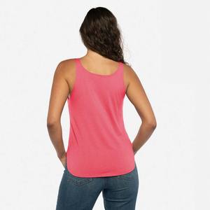 Mujeres Casual V cuello Tank Tops señoras verano sin mangas suelta chaleco camiseta blusa - Product Image 3