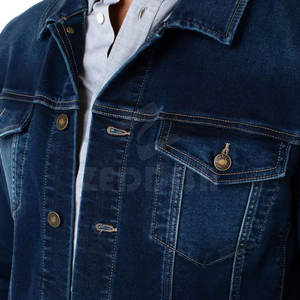 Vestes d'hiver de haute qualité pour hommes Vestes en jean pour hommes avec les meilleurs matériaux Vente en gros Vestes en jean pour hommes - Product Image 4