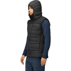 เสื้อแขนกุดระบายอากาศได้ดีแบบบางน้ำหนักเบาสำหรับผู้ชายเสื้อนอกลำลองแบบกำหนดเองสำหรับฤดูหนาว - Product Image 3