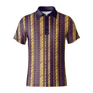 Camiseta Deportiva para Hombre, de Poliéster y Elastano, Antiarrugas, de Secado Rápido y Transpirable, para Golf, OEM ODM Vietnam - Product Image 1