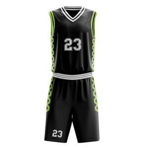 Maillots de basketball réversibles 2025 en gros – Respirants, noirs, imprimés, personnalisables avec noms d'équipe, sans manches, tenues de sport, uniformes de basketball - Product Image 2