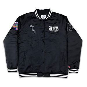 Veste universitaire en cuir véritable personnalisée, logo brodé, veste de collège, design gratuit - Product Image 6