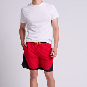 Pantalones cortos informales para hombre con etiqueta personalizada a granel, ropa de calle vaquera, pantalones vaqueros pintados Vintage, pantalones cortos informales para hombre, verano 2025 - Product Image 2