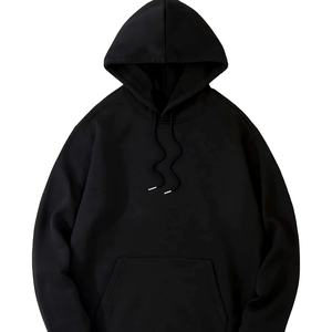 Jersey de gran tamaño de algodón 100% Vintage para hombre, sudadera cómoda con capucha de lana, diseño impreso, logotipo personalizado para la temporada de invierno - Product Image 1