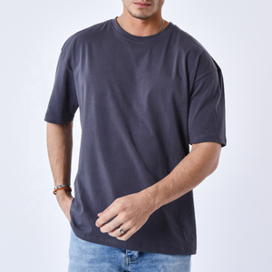 La mejor calidad, estilo holgado de gran tamaño, cuello redondo, ropa informal transpirable, camisas de gran tamaño para Unisex 2023. - Product Image 1