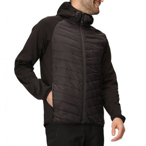 Chaquetas acolchadas ligeras con capucha Chaqueta de hombre acolchada transpirable con cremallera completa para mujer - Product Image 4