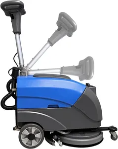 Best Selling Factory <b>Sealed</b> 15"<b>Brush</b> Floor Cleaning Machine 8 Gal Foldable and Portable Scrubber Ready To Ship - Product Image 3