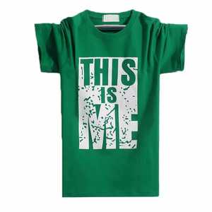 Usine directement 100% coton 160 Gsm sérigraphie personnalisée logo graphique col rond respirant été hommes T-shirt - Product Image 2