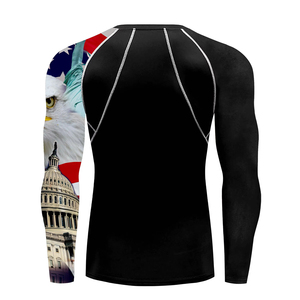 Camiseta de Manga Corta de Secado Rápido para Hombre, para Artes Marciales Mixtas (MMA), Grappling, Venta al por Mayor, de Alta Calidad, Negra, Personalizada con Estampado, para BJJ - Product Image 6