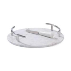 ถาดเสิร์ฟเรซินที่มีสไตล์ด้ามจับง่ายต่อการจับทนทานไม่ลื่นสำหรับอาหารเช้าเครื่องดื่มกาแฟคุณลักษณะตกแต่งที่ให้บริการอาหาร - Product Image 3