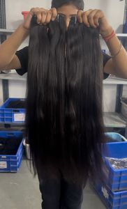 Extensions de cheveux naturels à fermeture droite, collection de la meilleure qualité en vrac - Product Image 2