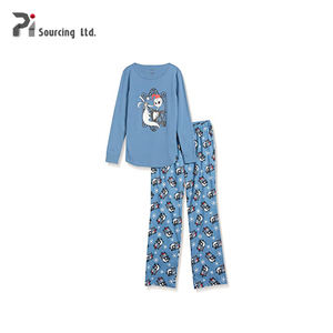 Camiseta cómoda de cuello redondo para mujer y conjuntos de pantalones para mujer - Product Image 4