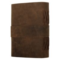 Carnet de croquis A4 en cuir vintage rétro fait main 9x7 pouces, journal à reliure agrafée, carnet à couverture souple, papier résistant à l'eau