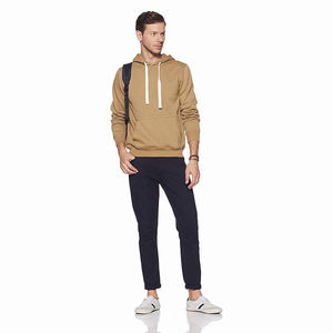 Sweats à capuche personnalisés de haute qualité de couleur différente de style à la mode pour les poches kangourou de conception unisexe des hommes - Product Image 1