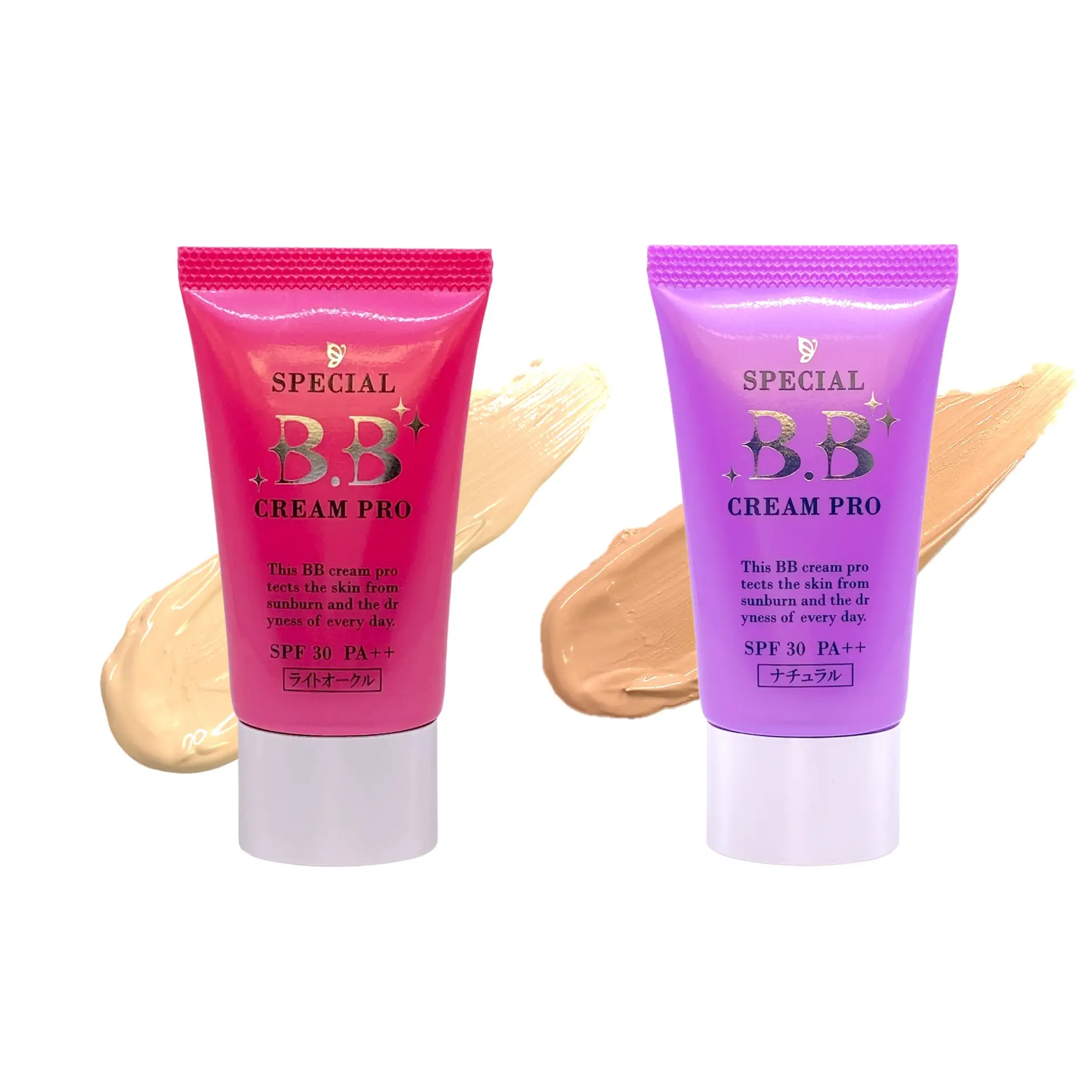 Made-in-Japan collagen BB cream  whitening  anti-aging and sun protection