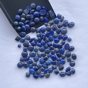 8mm 10mm 12mm Naturel Bleu Lapis Lazuli Lisse Ovale Rond Poire Coussin Forme Cabochons Pierres Précieuses En Vrac Usine Pierres En Gros - Product Image 4