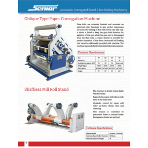 Línea de Producción Automática Industrial de Cartón para Plantas de Corte Rotatorio y Corrugado de 4 Barras - Product Image 3