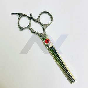 Ciseaux à effiler les cheveux élégants personnalisés, marque OEM, ciseaux professionnels de haute qualité, ciseaux professionnels pour salon de coiffure - Product Image 6