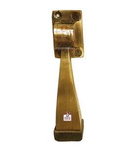 Butée de porte moderne Installation facile Butée de porte en laiton montée au sol pour appartement - Product Image 1