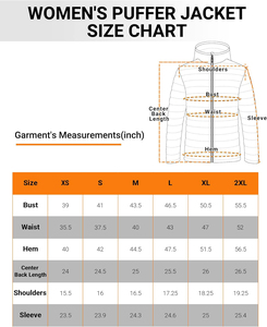 2026 Women's Lightweight <b>Quilted</b> Puffer Jacket Breathable Winter Coat with Insulated Lining and Long Zipper Closure - Product Image 6