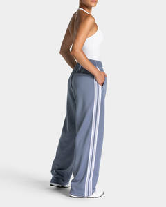 Pantalon de jogging droit personnalisé très demandé avec bande latérale en coton respirant, nouveau pantalon tendance pour femmes, pantalon et pantalon pour femmes - Product Image 4