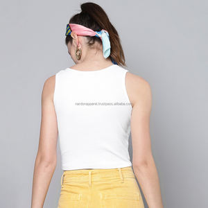 Nardon เสื้อแฟชั่นสำหรับผู้หญิงเสื้อยืด100% ผ้าฝ้ายเสื้อเอวลอย - Product Image 2
