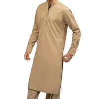Salwar Kameez pour hommes sur mesure de qualité supérieure, matériau personnalisé, décontracté, très demandé, faible MOQ, en stock au Pakistan
