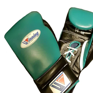 นวมชกมวยมืออาชีพทำจากหนังแท้ - Product Image 6