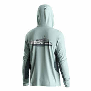 Sweat à capuche en denim le plus vendu avec logo personnalisé pour hommes, commande en gros - Product Image 4