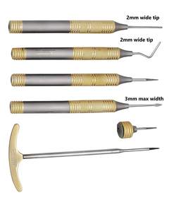 Productos Dentales Uamed con Certificación CE e ISO, Kit de Periotomos Flexibles para Extracción Atraumática, Extractor de Raíces de Acero - Product Image 6