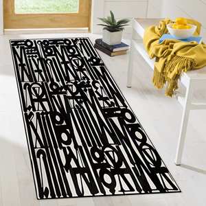 Alfombra Retna Songs of Illumination Scripts, Alfombra Estampada, Alfombra Suave con Pelo Corto - Product Image 4