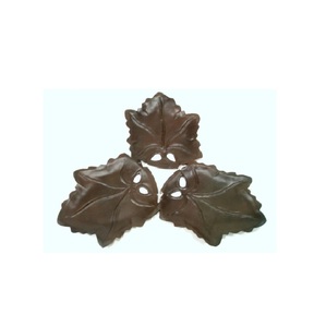 High Quality Antique Metal Decorated Leaf Food Serving Platter Use for Home, Restaurant & <b>Wedding</b> - Product Image 3