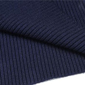 Nueva venta al por mayor de calidad única de poliéster de Color sólido suéter de los hombres de cuello redondo suéteres gruesos de primavera - Product Image 6