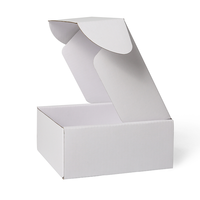 Fabricant de couleur blanche grande boîte en carton imprimé en couleur boîte d'emballage en papier en carton personnalisée pour vêtements
