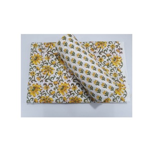 La tela de algodón puro más vendida para la fabricación de vestidos de ocasiones especiales de fabricante y proveedor indio - Product Image 1