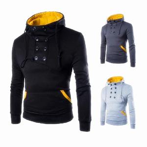 Venta al por mayor de diseño personalizado de alta calidad EE. UU. tamaño suéter de los hombres 100% sudaderas con capucha de algodón con etiqueta personalizada fabricación profesional - Product Image 5