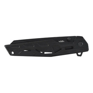 Coltello con serratura Wallis K900384 con manico e clip in alluminio nero - Product Image 5