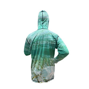 เสื้อฮู้ดตกปลาดีไซน์ดีที่สุดคุณภาพระดับพรีเมียม โลโก้ของคุณเอง เสื้อฮู้ดตกปลาแขนยาวสําหรับขาย - Product Image 2