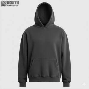 Sudadera personalizada de 500 GSM al por mayor, lista para enviar, gran oferta para impresión bajo demanda, minoristas, sudaderas con capucha de negocios de impresión personalizada - Product Image 1