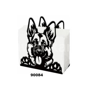 Servilletero de animales para mesas Perros Dispensador de pañuelos independiente de metal para cocina Soporte de pañuelos de mesa vintage - Product Image 1