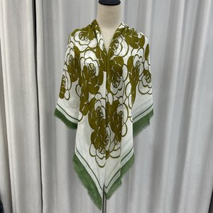 Wholesale Black <strong>Women</strong> Fancy Viscose Square Cotton <strong>Scarf</strong> With Fringe Patterns Spring Summer <strong>Scarf</strong> With Light Tassel <strong>Grey</strong> - Product Image 3