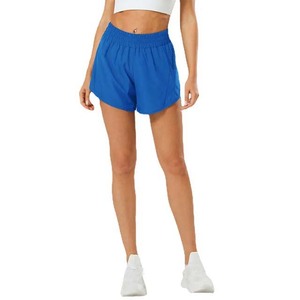 Shorts décontractés 100% coton pour femmes vêtements d'entraînement de mode de haute qualité taille élastique réglable taille XS pour la course - Product Image 2