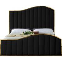Ensemble de lit moderne minimaliste en teck massif, revêtement en similicuir, doux, écologique, durable, haut de gamme, pour usage résidentiel et hôtelier