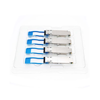 Modul SFP Yunvo QSFP-40G-LR4 40G QSFP+ LR4 1310nm 10km DDM Duplex LC SMF untuk Pusat Data